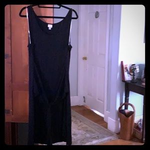 Black tank dress